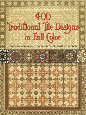 cover image of 400 Traditional Tile Designs in Full Color